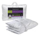 Bianca 1150g Relax Right Pure Microfiber 3 in 1 Adjustable Standard Pillow 49 x 72cm - Mekamart Australia