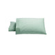 Bianca Pair of Heston Cotton Percale Standard Pillowcases Sage - Mekamart Australia