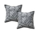 Bianca Pair of Maidstone Grey European Pillowcases 65 x 65cm - Mekamart Australia