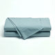 Bianca Heston Cotton Percale Sheet Set Steel Blue King - Mekamart Australia