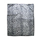 675gsm 2 Ply Animal Print Faux Mink Blanket Queen 200x240 cm Snow Leopard - Mekamart Australia