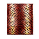 675gsm 2 Ply Animal Print Faux Mink Blanket Queen 200x240 cm Tiger - Mekamart Australia
