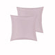 PepperMIll Satin European Pillowcases ( Pair ) CORAL - Mekamart Australia