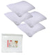 Easyrest Stain Resistant Standard Pillow Protectors 4 Pack - Mekamart Australia