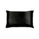 Invitation Satin Standard Pillowcase Nior Black - Mekamart Australia