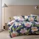 Accessorize Bella Blue Floral 3 Piece Comforter Set Double - Mekamart Australia