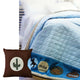 Happy Kids Wild Wild West Blue Embroidered Comforter with Bonus Cushion - Mekamart Australia
