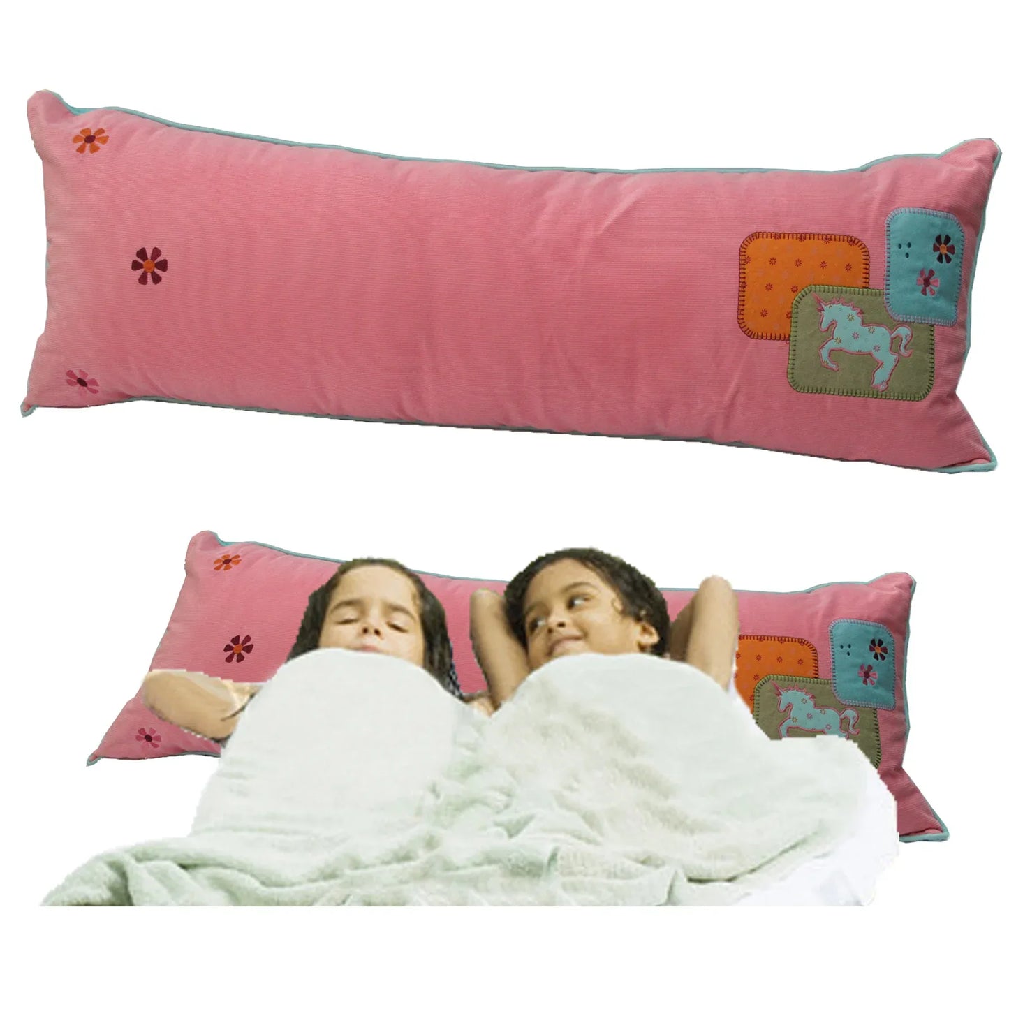Happy Kids Best Friend Double Pillow - 40cm x 110cm - Mekamart Australia
