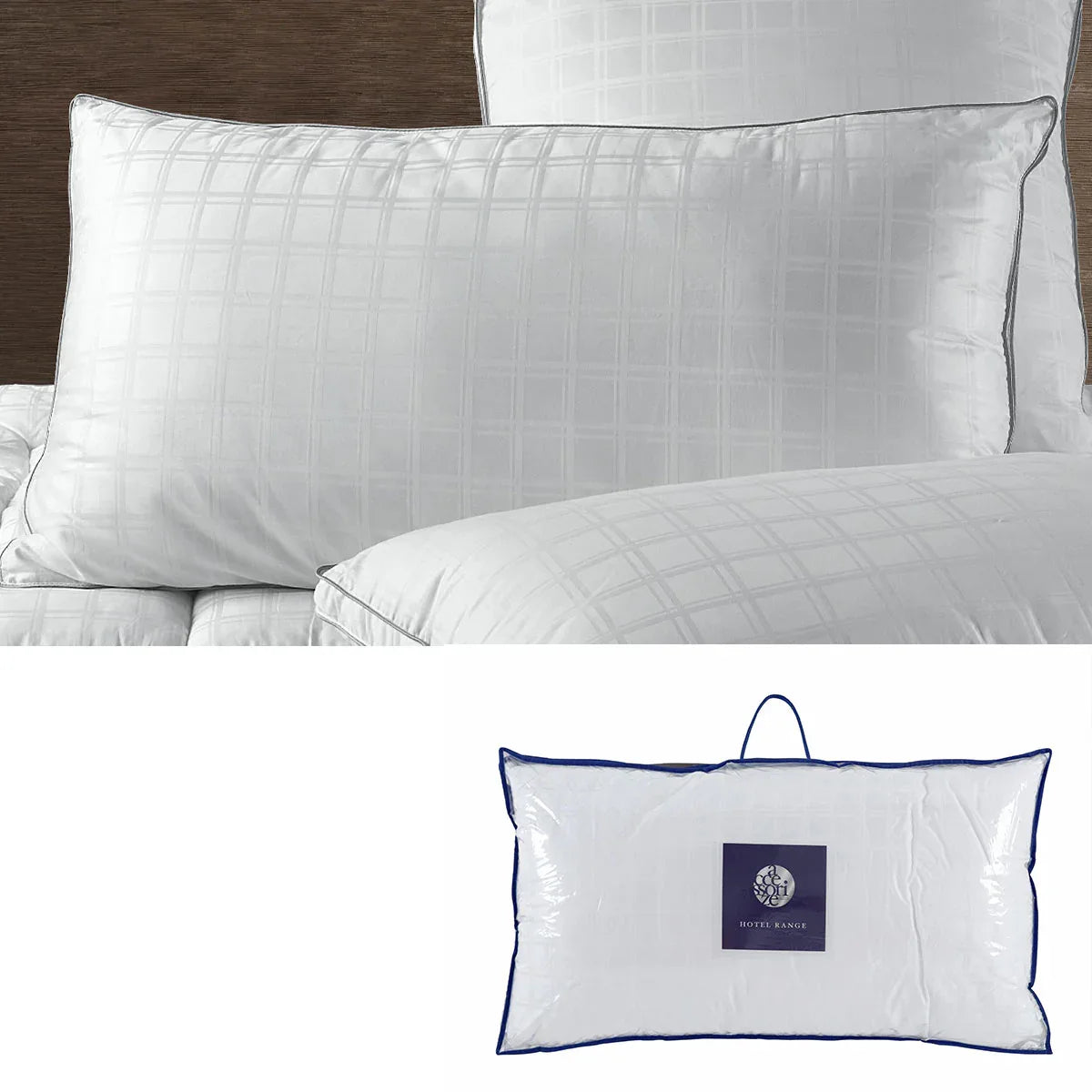 Accessorize Deluxe Hotel King Pillow 50 x 90 cm - Mekamart Australia