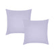 Vintage Design Homewares Pair of Lilac French Linen European Pillowcases 65 x 65cm - Mekamart Australia