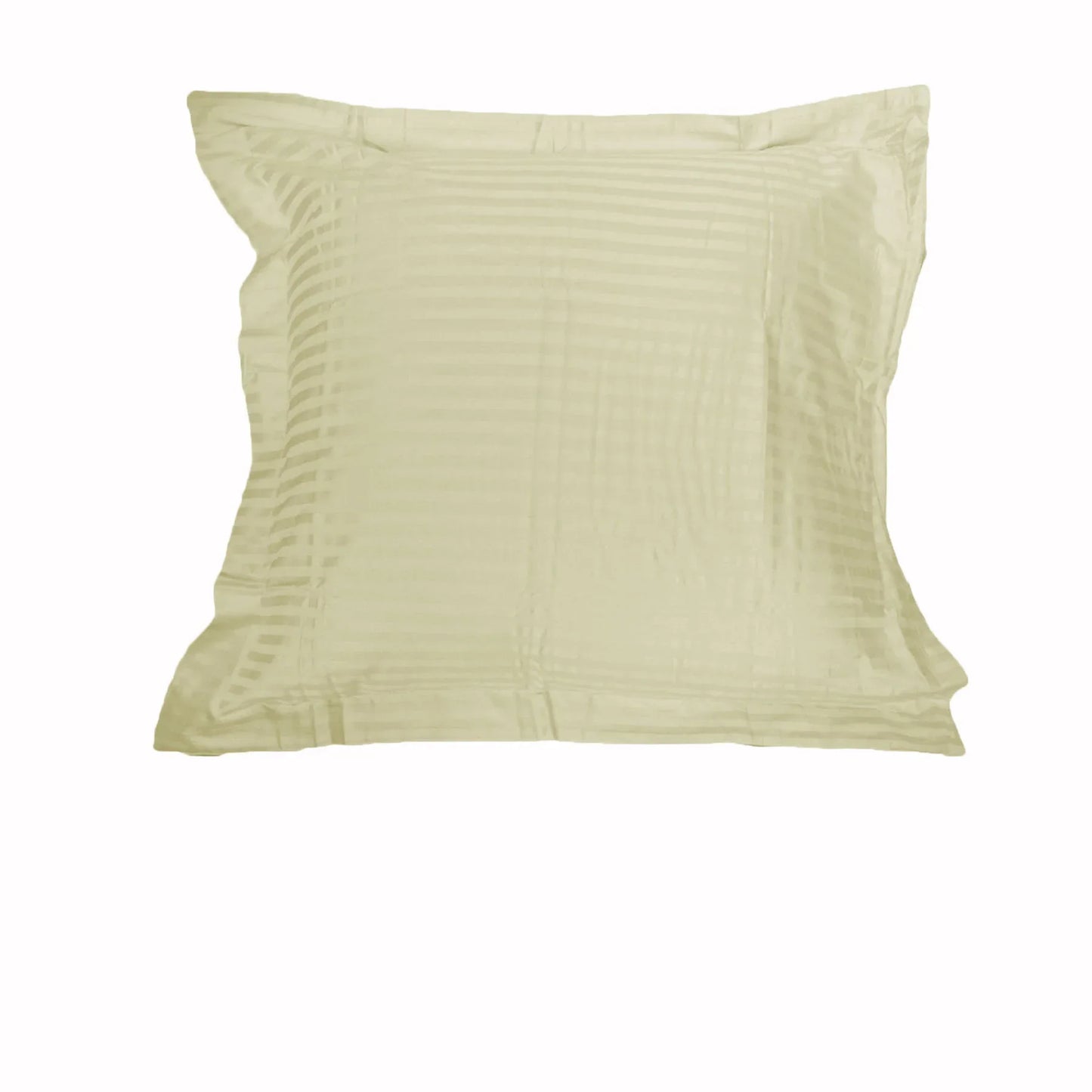 Accessorize 325TC One of Stripe Euro Pillowcase Ecru - Mekamart Australia