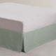 Vintage Design Homewares Sage French Linen Valance King - Mekamart Australia