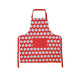 IDC Homewares Cotton Bud Apron Red - Mekamart Australia