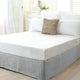 Ardor Quilted Valance Silver KING - Mekamart Australia