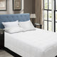 Shangri La Bamboo Blend Microfiber Box End Quilt White Queen - Mekamart Australia