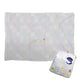 Elements Embroidery Baby Coral Fleece Blanket - Bassinette - Mekamart Australia