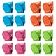 16Pc Magnetic Spring Clamps Magnet Refrigerator Clips Note Holder Fridge Tips - Mekamart Australia