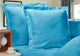 1000TC Premium Ultra Soft European Pillowcases 2-Pack Light Blue - Mekamart Australia