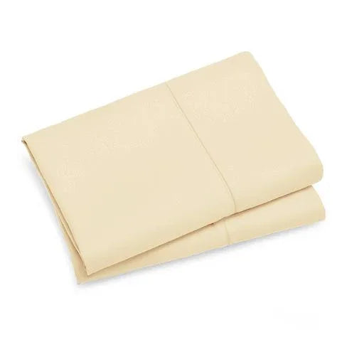 1000TC Premium Ultra Soft Queen size Pillowcases 2-Pack - Yellow Cream - Mekamart Australia