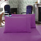 1000TC Premium Ultra Soft Standrad size Pillowcases 2-Pack - Purple - Mekamart Australia