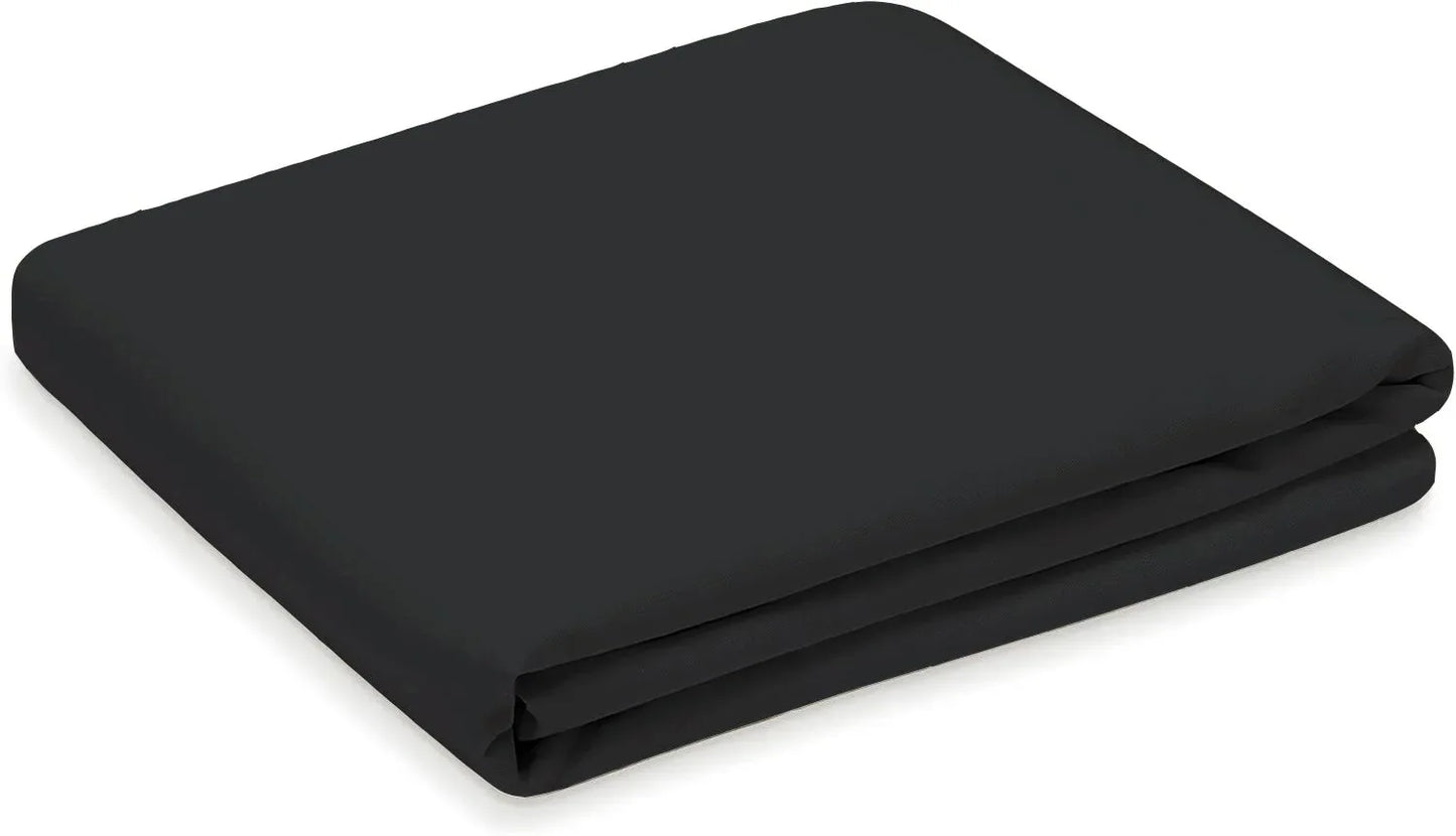 1000TC Premium Ultra Soft V SHAPE Pillowcase - Black - Mekamart Australia