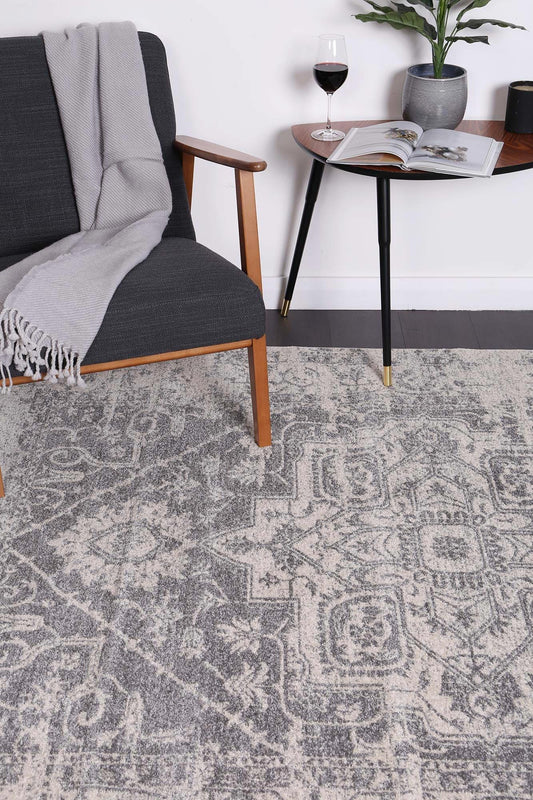 delicate-audrey-ivory-grey-rug 160x230 - Mekamart Australia