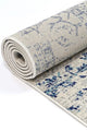 delicate-audrey-ivory-navy-rug 80x300 - Mekamart Australia