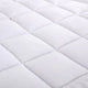 bamboo cotton fitted mattress topper king single - Mekamart Australia