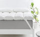 duck feather down mattress topper 1800gsm king single - Mekamart Australia