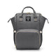 Luxury Multifunctional Diaper Nappy Backpack Maternity Mummy Changing Bag - Dark Gray