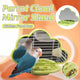 Parrot Bird Mirror Toy Stand Platform Perch Mirror Station Cage Training Play