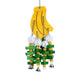 Wooden Parrot Chew Toy Bird Toys for Large and Small Birds Natural Pet Chew Toy - Banana