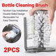 Sink Water Bottle Cleaning Brush Glass Cup Brush Suction Cup Brush Kitchen Tool - Mekamart Australia