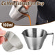 100ml Stainless Steel Coffee Extraction Measuring Cup Graduated Coffee Tool - Mekamart Australia