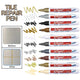 Tile Styling Pen Bathroom Floor Waterproof And Mildew Grout Marker Repair Pens - Beige