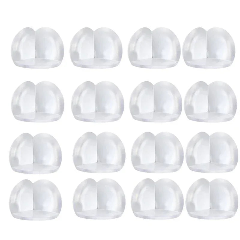 Transparent PVC Table Corner Guards Anti-Collision Protective Covers for Furniture - 4 PCS - Mekamart Australia