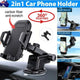Universal 360� Windshield Mount Car Smart Phone Holder Cradle Long Neck Au