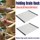 Multifunctional Stainless Steel Draining Rack Folding Sink Organizer for Kitchen - 580 x 400mm - Mekamart Australia