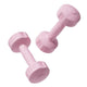 Ladies 1kg Dumbbells for Fitness Exercise Yoga Home Training Slim Arm Workout - Pink