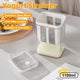 Yoghurt Strainer Filter 1100ml Plastic Container for Draining Yogurt Cheese - Mekamart Australia