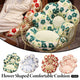 Cute Soft Seat Cushion Flower Shaped Lazy Sofa Pad for Office Chairs and Home Use - Green - Mekamart Australia