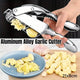 Multifunctional Garlic Press Aluminum Alloy Two-in-One Garlic Cutter Masher Tool - Mekamart Australia