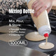 1000ml Hand Crank Batter Dispenser Mixing Jug with Scale for Muffins Pancakes - Mekamart Australia