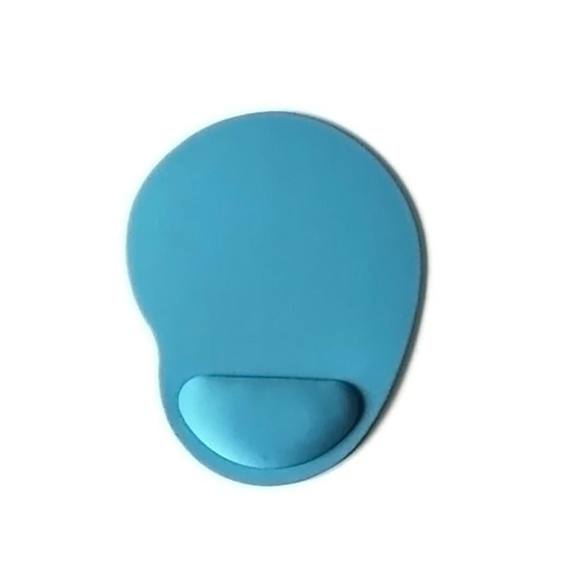 Comfort Mouse Pad with Built In Wrist Support Non Slip Ergonomic Mice Mat - Orange