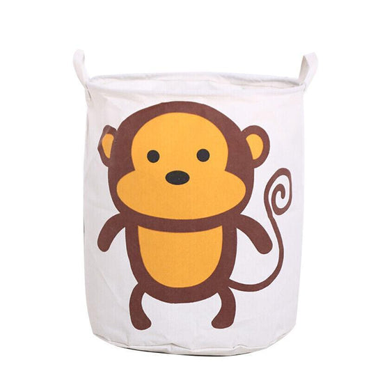 Collapsible Laundry Hamper Basket Storage Clothes Bag Washing Bin Toy Organiser - 03