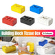 Tissue Box Cover Creative Building Block Cute Napkin Dispenser Holder Home Decor - White - Mekamart Australia