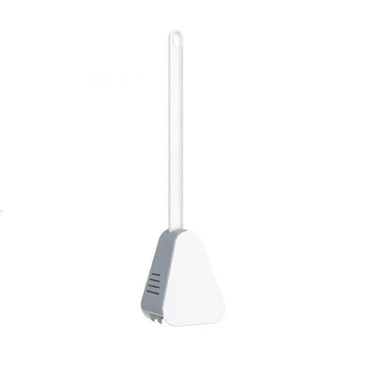 Golf Toilet Brush Long-Handled Toilet Brush Wall-Mounted Silicone Toilet Brush - Black - Mekamart Australia