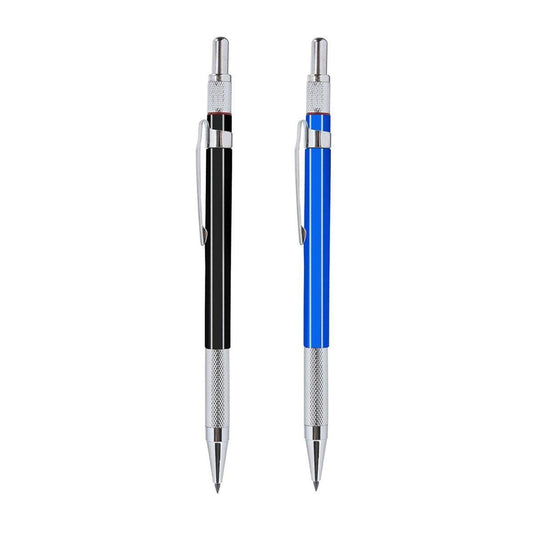 2mm HB Lead Holder Pen Automatic Mechanical Drafting Drawing Pencil Art Tool - Blue(1PCS)