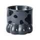 Ceramic Cat Food Bowl Cute Drinking Bowl for Pets Non Slip Food Water Dish Bowl - Grey