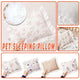 Lace Cat Pillow Soft Pet Cushion for Sleeping Comfortable Kitty Bed Cushion - White Tree - Mekamart Australia